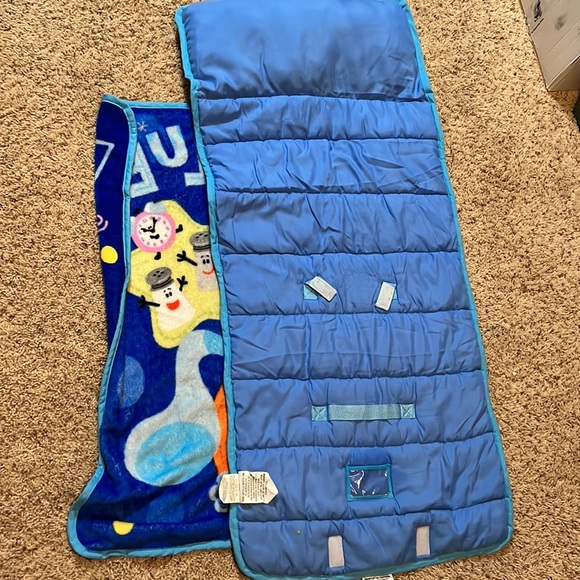 LIKE NEW Blues Clues & You All-In-One Nap Pad w/cushioned pillow and blanket - Picture 7 of 7
